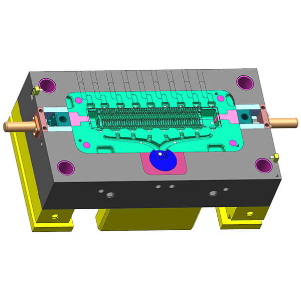 Aluminum die casting die-Core side