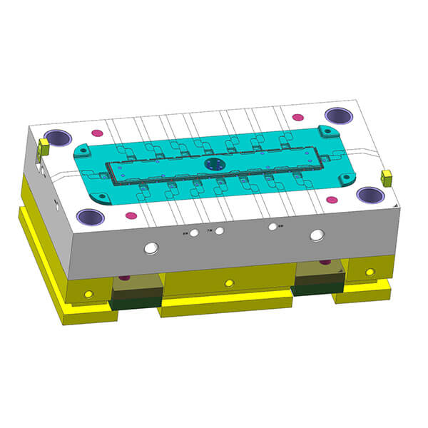 Zinc die casting die-Core side