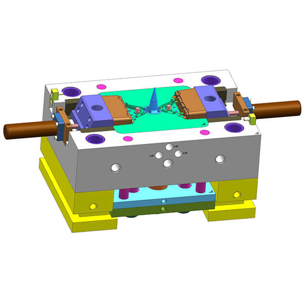 Zinc die casting die-Core side